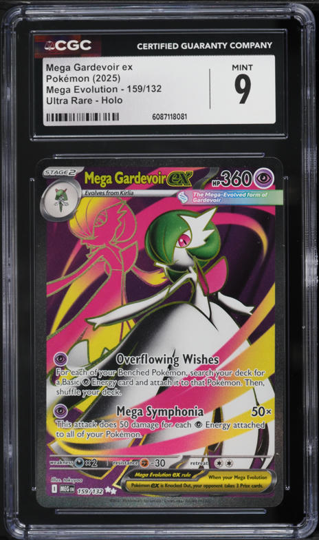 2025 Pokemon Mega Evolution Full Art Mega Gardevoir ex #159