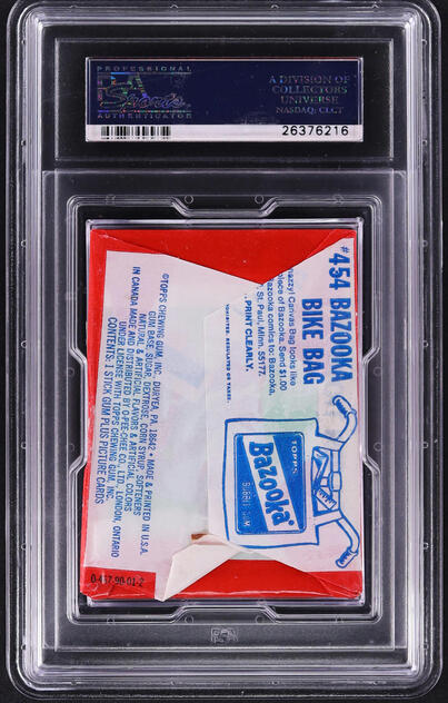1972 Topps Hockey Wax Pack PSA 8 NM-MT
