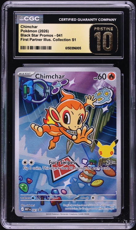 2026 Pokemon Mega Evolution Promo First Partner Illustration Full Art ...