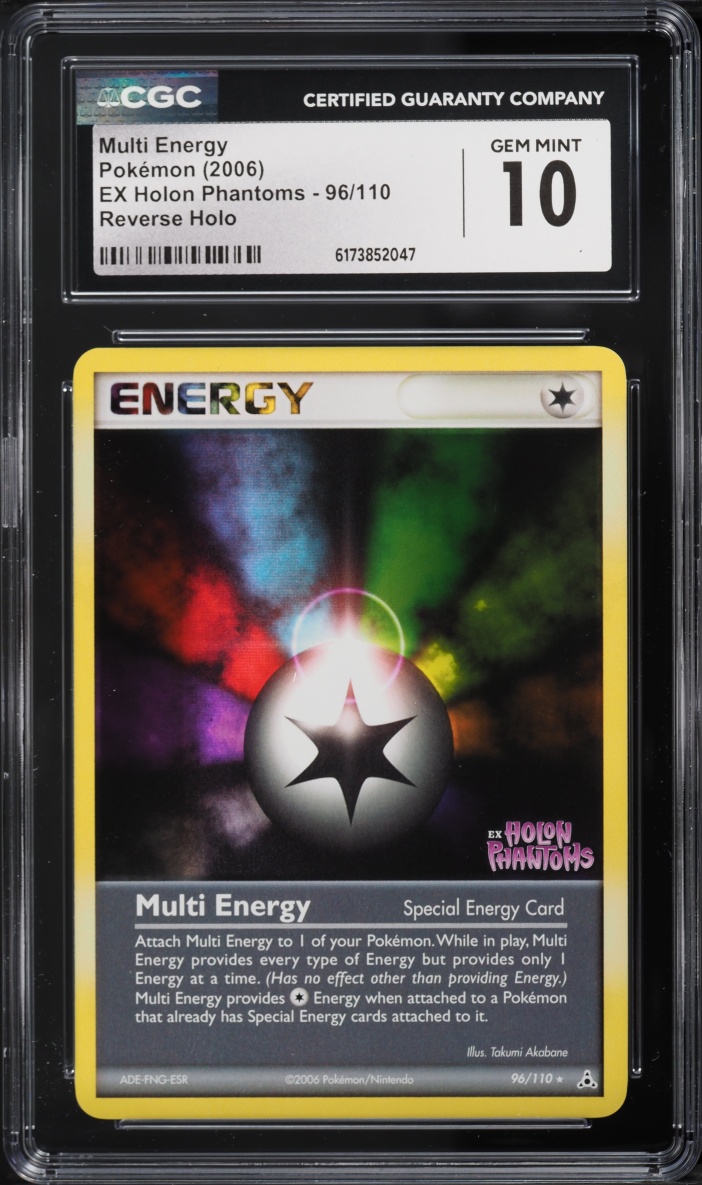 2006 Pokemon EX Holon Phantoms Reverse Holo Multi Energy #96 CGC 10 GEM MINT