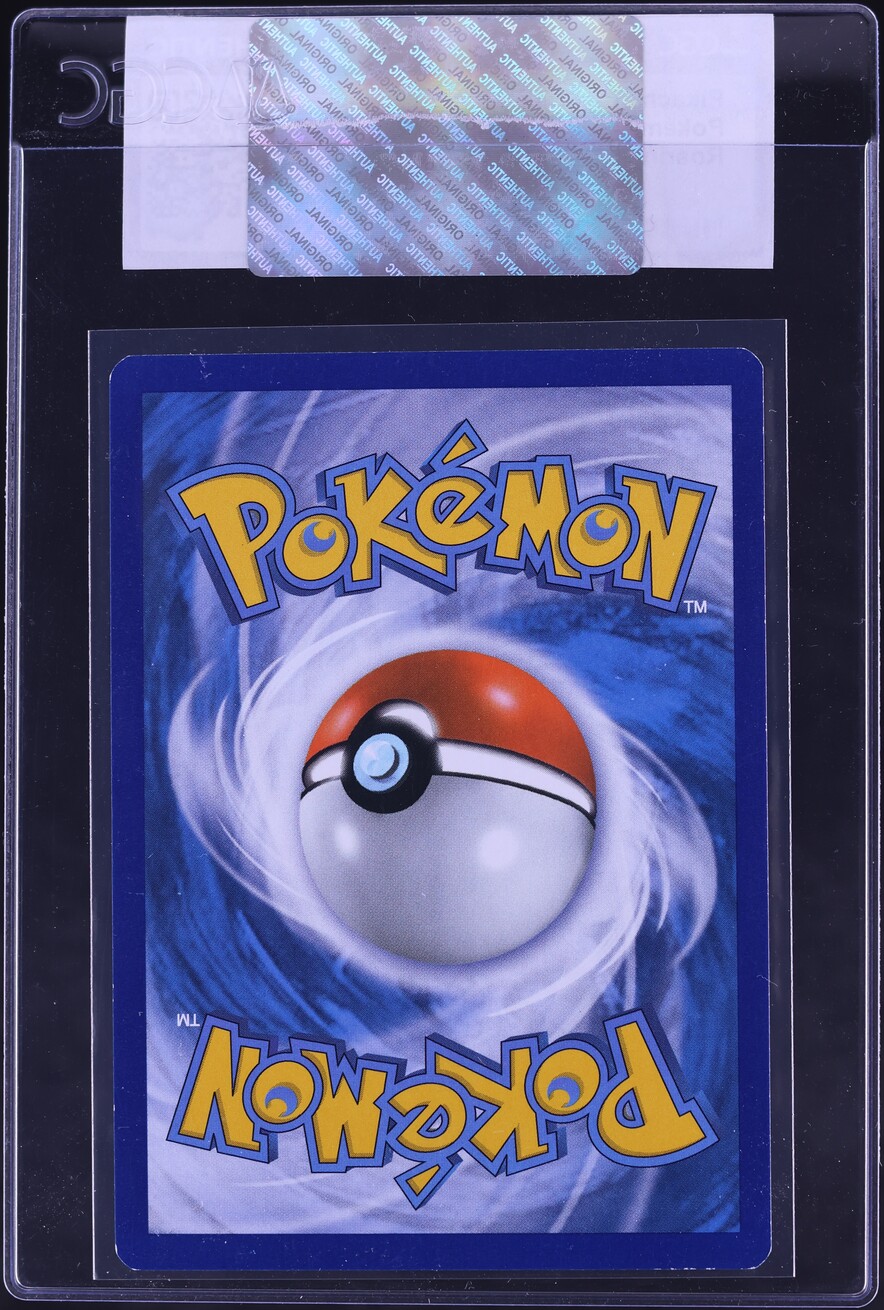 2015 Pokemon XY Roaring Skies Pikachu #20 CGC AUTH