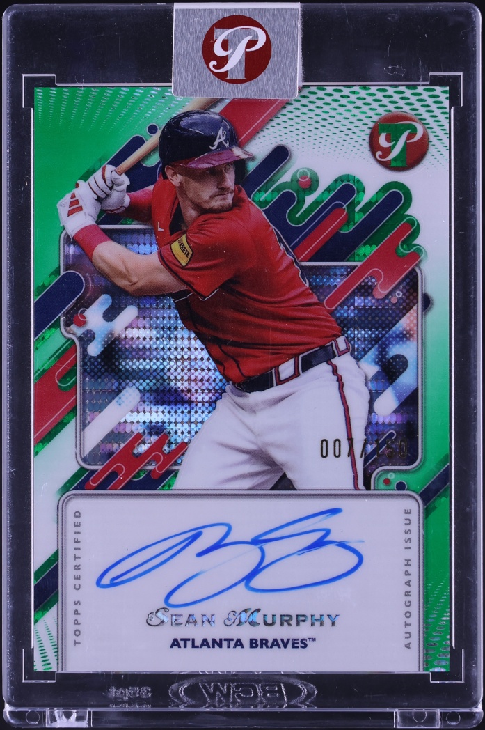 2025 Topps Pristine Green Refractor Sean Murphy AUTO /150 #PA-SM