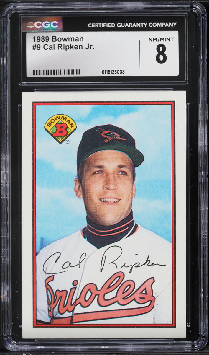 1989 Bowman Cal Ripken Jr. #9 CGC 8 NM-MT