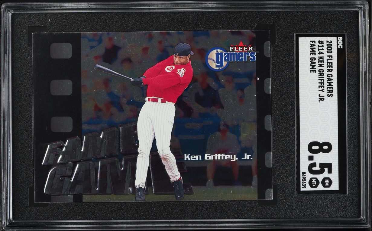 2000 Fleer Gamers Fame Game Ken Griffey Jr. #114 SGC 8.5 NM-MT+