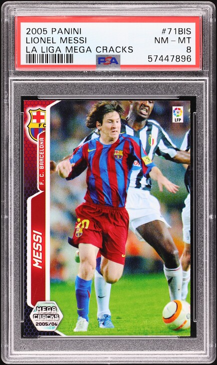 2007 Mundi Cromo Lionel Messi PSA8(メッシ) 2007 Mundi Cromo Lionel Messi PSA8(メッシ) PSA 8 2007 MUNDI