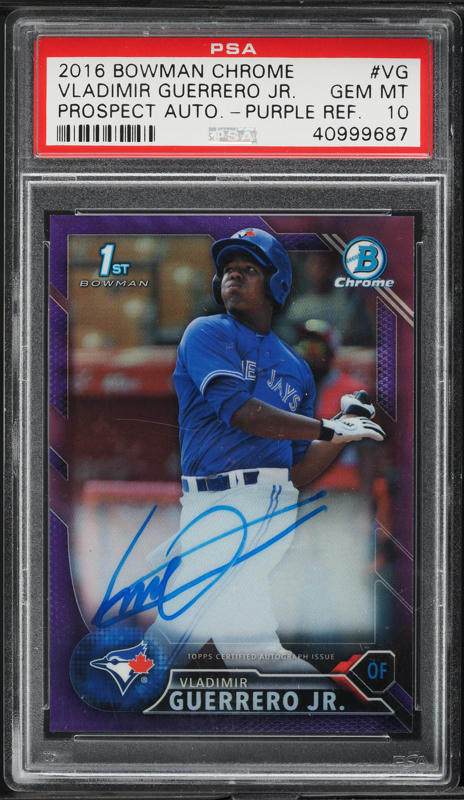 2023 Topps Inception Red Vladimir Guerrero Jr. PATCH AUTO