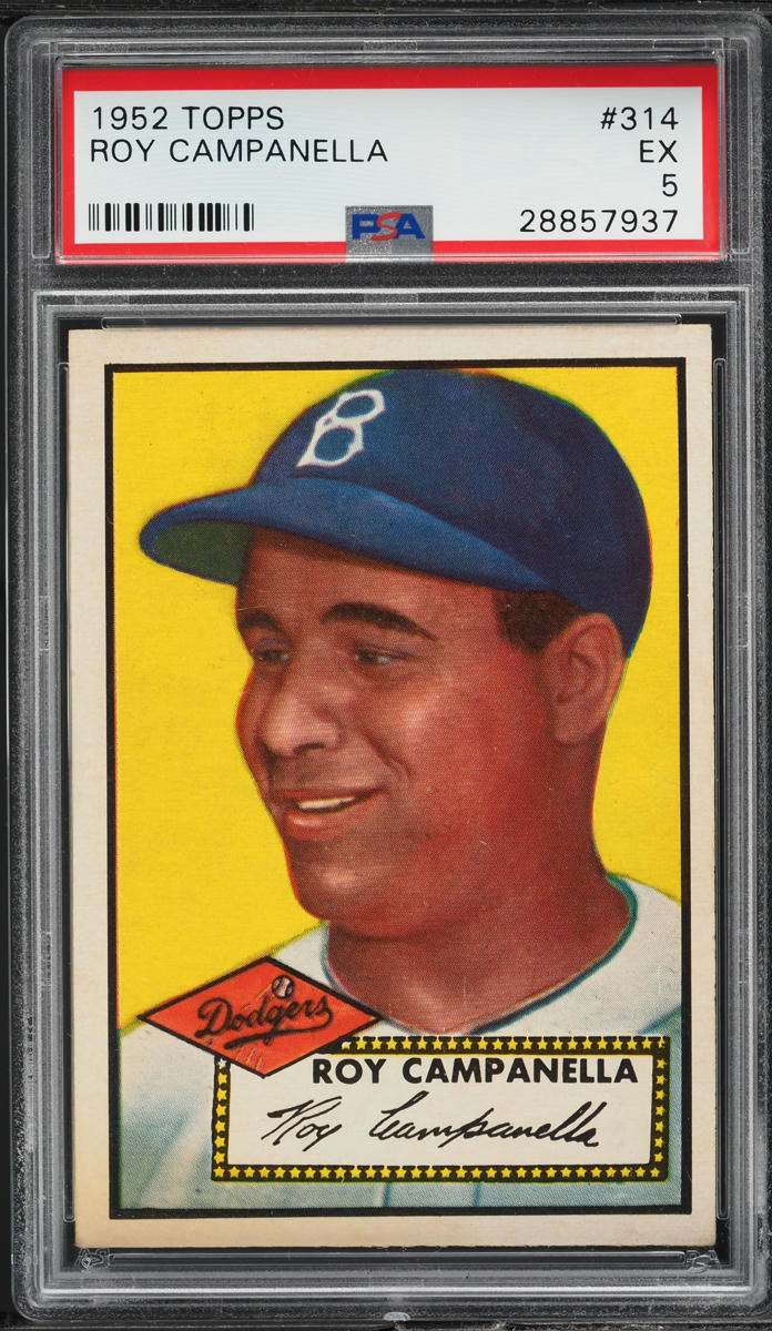 1952 Topps Roy Campanella #314 PSA 5 EX
