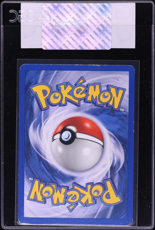 2005 Pokemon Italian EX Unseen Forces Holo Meganium EX #106 CGC AUTH