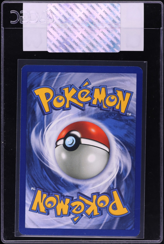 1999 Pokemon Fossil 1st Edition Zubat #57 CGC AUTH