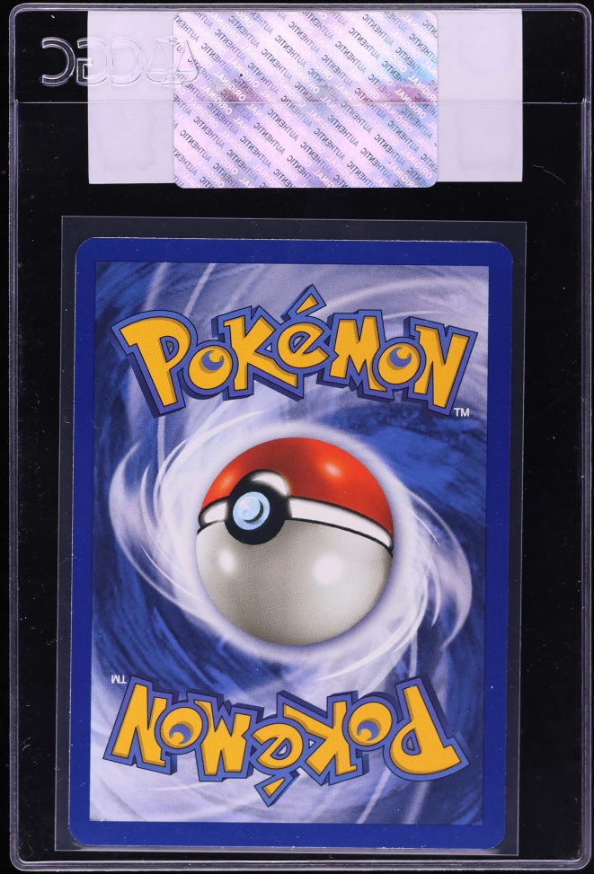 1999 Pokemon Fossil 1st Edition Zubat #57 CGC AUTH