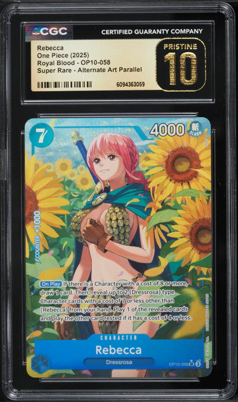 2025 One Piece Japanese Carrying On His Will Alt Art S-Snake #OP13