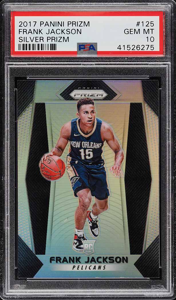 2017 Panini Prizm Silver Frank Jackson ROOKIE #125 PSA 10 GEM MINT