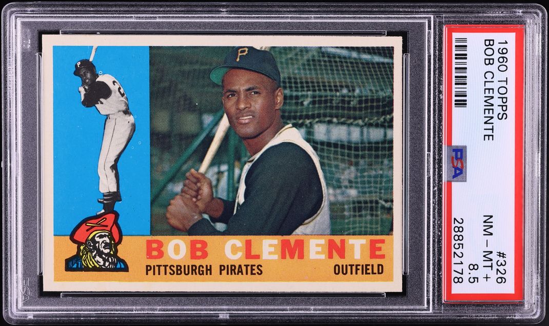 1960 Topps Roberto Clemente #326 PSA 8.5 NM-MT+