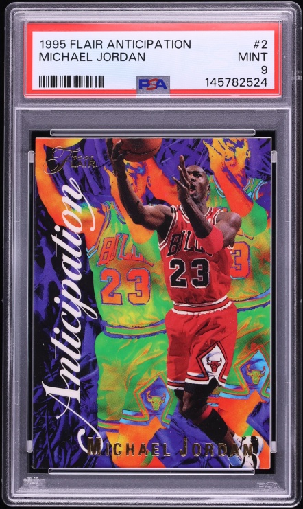 1995 Flair Anticipation Michael Jordan #2 PSA 9 MINT