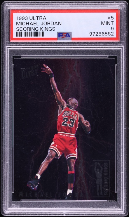1993 Ultra Scoring Kings Michael Jordan #5 PSA 9 MINT
