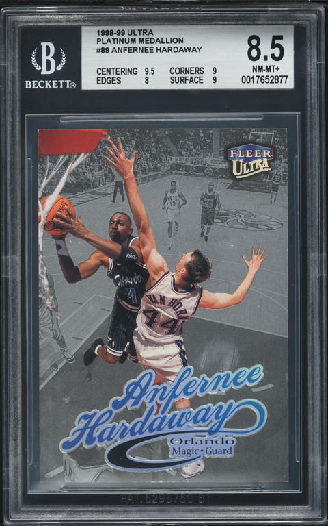 1998 Topps Roundball Royalty w/ Coating Anfernee Hardaway #R6 PSA
