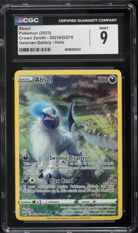 2003 Pokemon Japanese Promo 7-11 Fair Campaign Absol #34 PSA 9