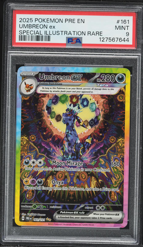 FA/Umbreon EX 2016年 Mint 9 1stエディション 2024 Pokemon Japanese SV Terastal Fest ex Umbreon ex #93 CGC 9