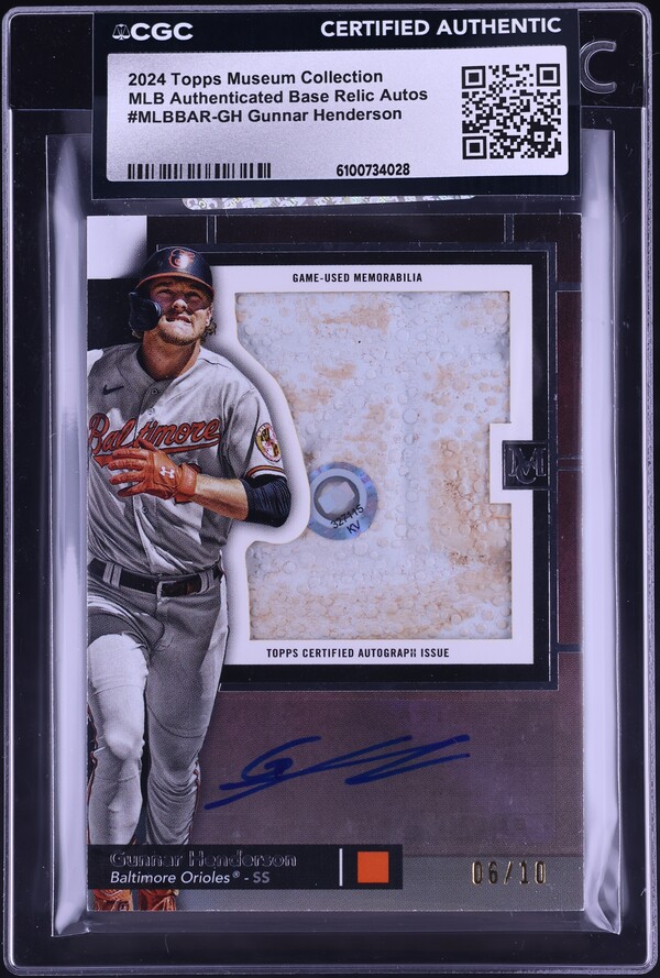 2024 Topps Big Leaguer Gunnar Henderson #TBL-19 PSA 10 GEM MINT on