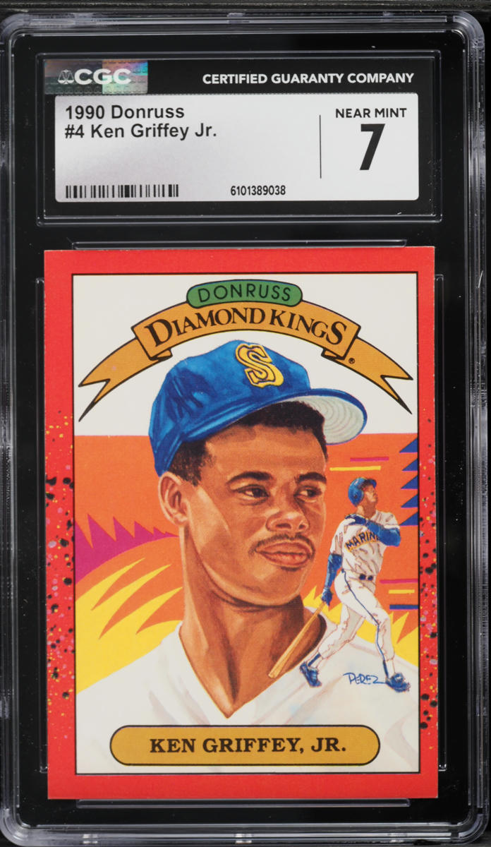 1990 Donruss Ken Griffey Jr. #4 CGC 7 NRMT