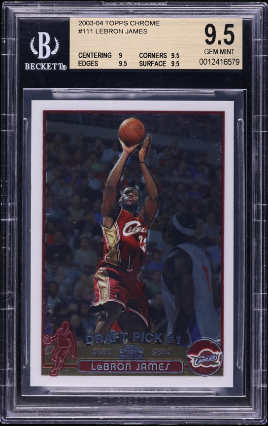 その他 topps contemporary Lebron James RC 2003 Topps Contemporary Collection #1 Lebron James Rookie RC