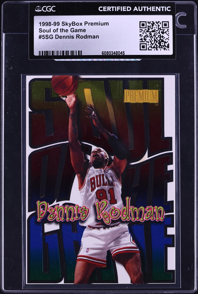 1998 Metal Universe Precious Metal Gems PMG Dennis Rodman /50 #16