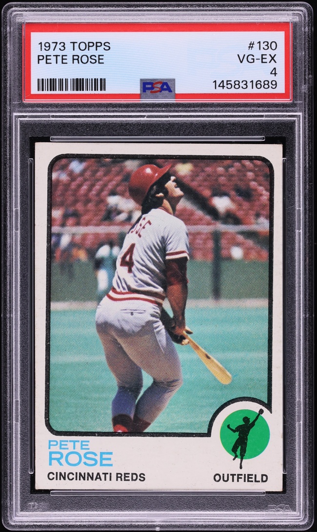1973 Topps Pete Rose #130 PSA 4 VGEX
