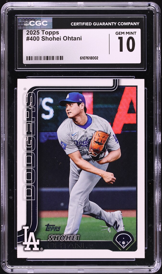 2025 Topps Shohei Ohtani #400 CGC 10 GEM MINT