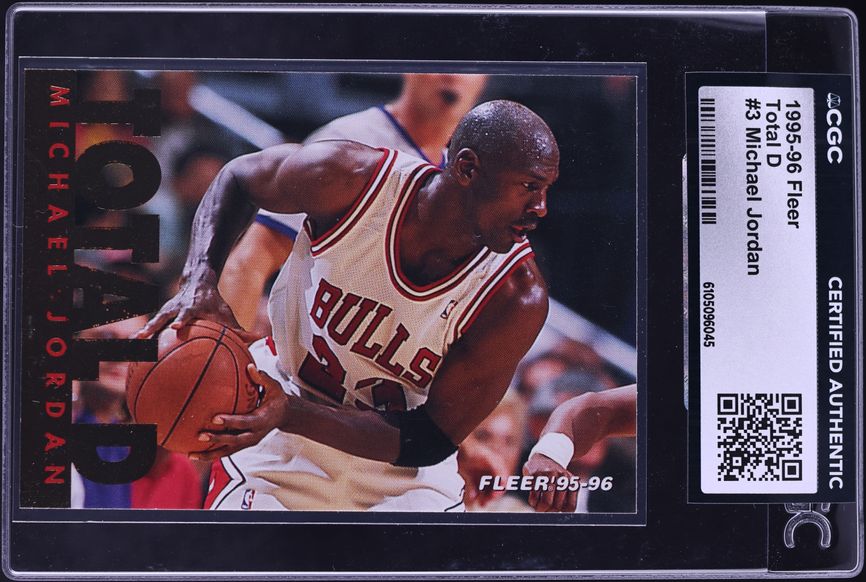 1995 Flair Basketball Michael Jordan #235 PSA 8 NM-MT on Fanatics