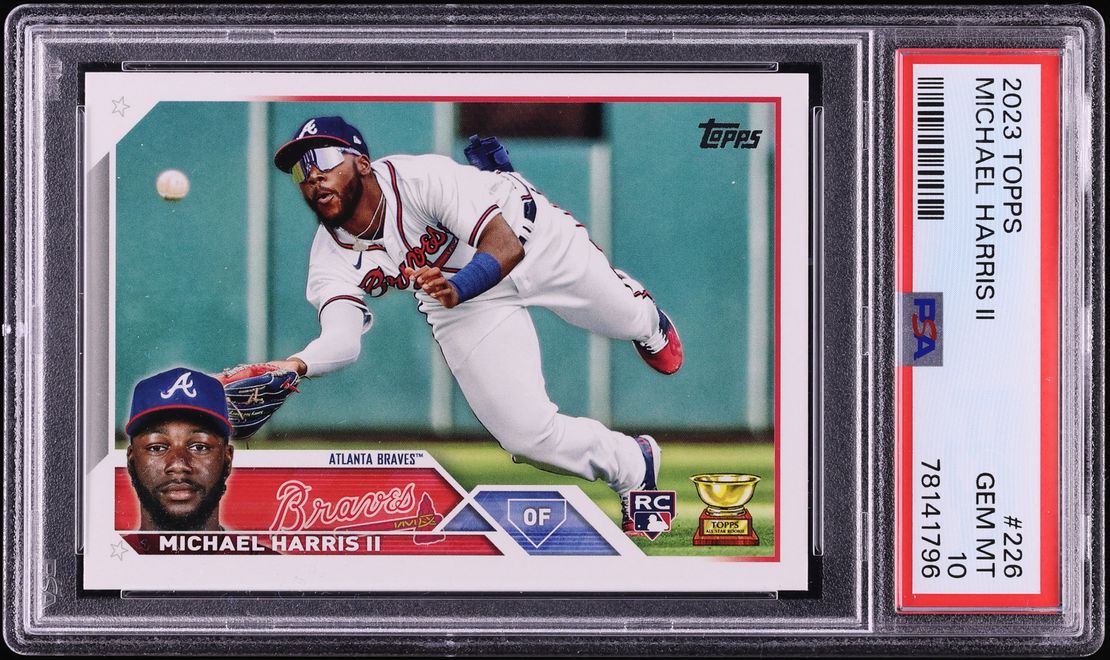 2023 Topps Michael Harris II ROOKIE #226 PSA 10 GEM MINT