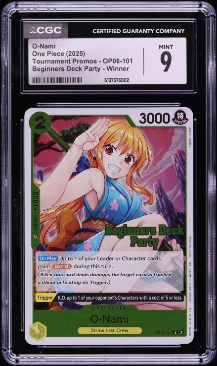 2025 One Piece Championship '25-'26 Event Pack O-Nami #OP06-101
