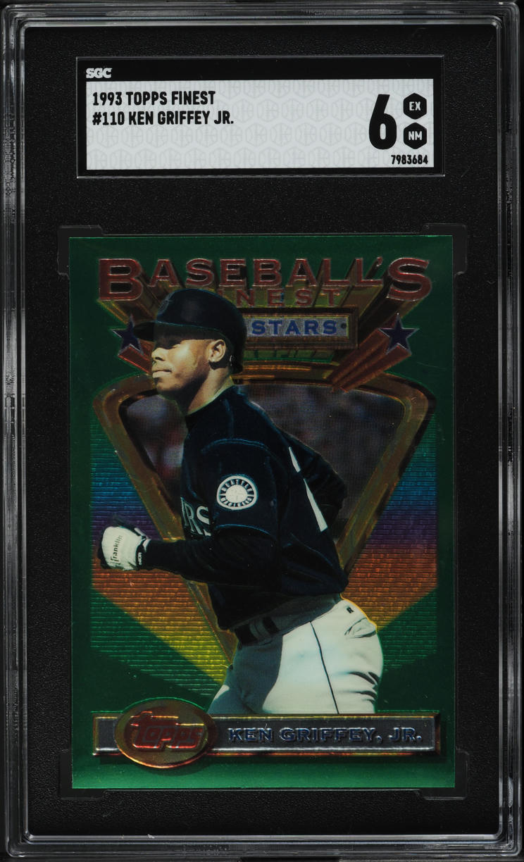 1993 Finest Ken Griffey Jr. #110 SGC 6 EXMT