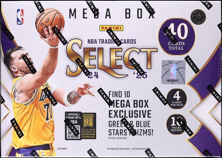 2024 Select Basketball Sealed Mega Box, 10ct Packs on Fanatics Collect