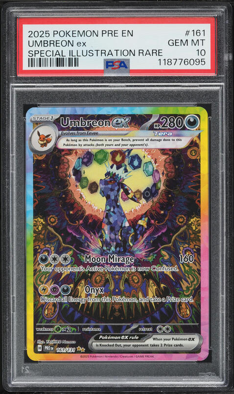 2025 Pokemon SV Prismatic Evolutions Special Illustration Rare