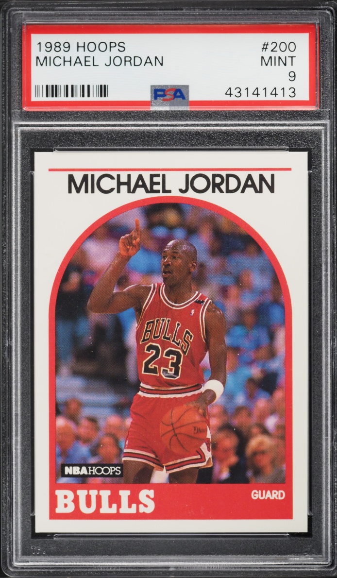 1989 Hoops Michael Jordan #200 PSA 9 MINT