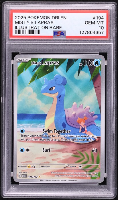 2019 Pokemon Sun & Moon Hidden Fates Full Art Cynthia #SV82 PSA 9