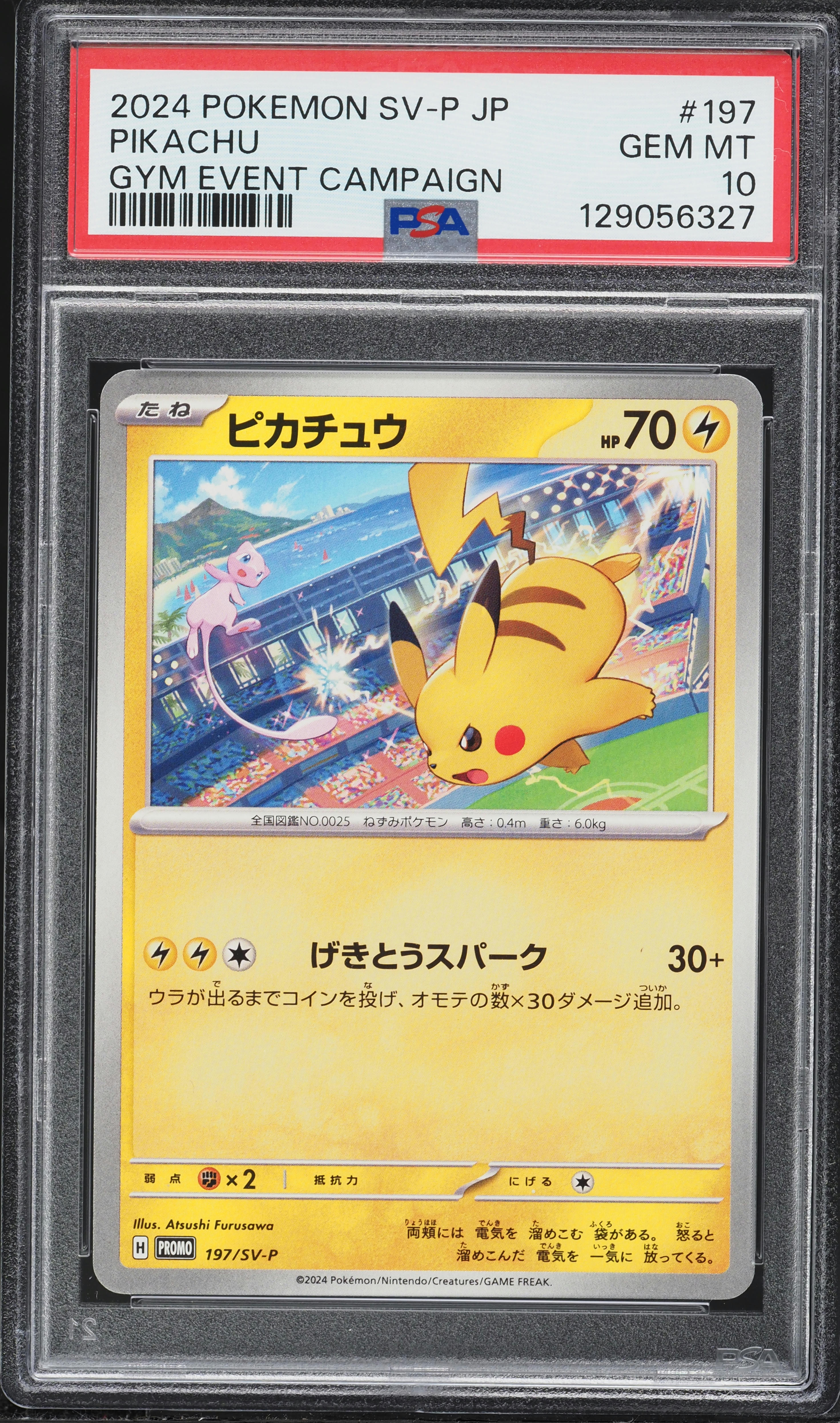 ポケモンカードゲーム 2023/2024 PIKACHU GYM EVENT PSA9.7 ポケモンカードゲーム 2023/2024 PIKACHU GYM EVENT PSA9.7 PSA