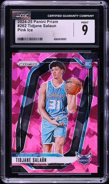 2024 Panini Prizm Pink Ice Stephon Castle ROOKIE #234 PSA 10