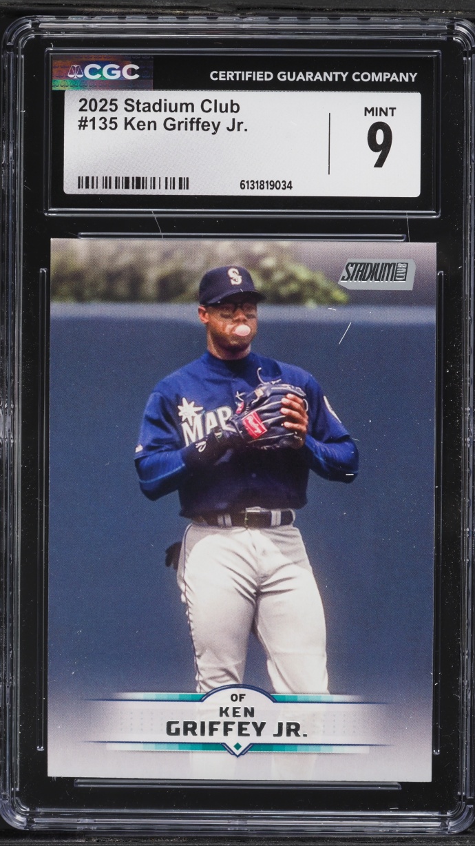 2025 Stadium Club Ken Griffey Jr. #135 CGC 9 MINT
