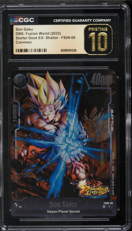 2025 Dragon Ball S Fusion World Promo Release Event Winner Son