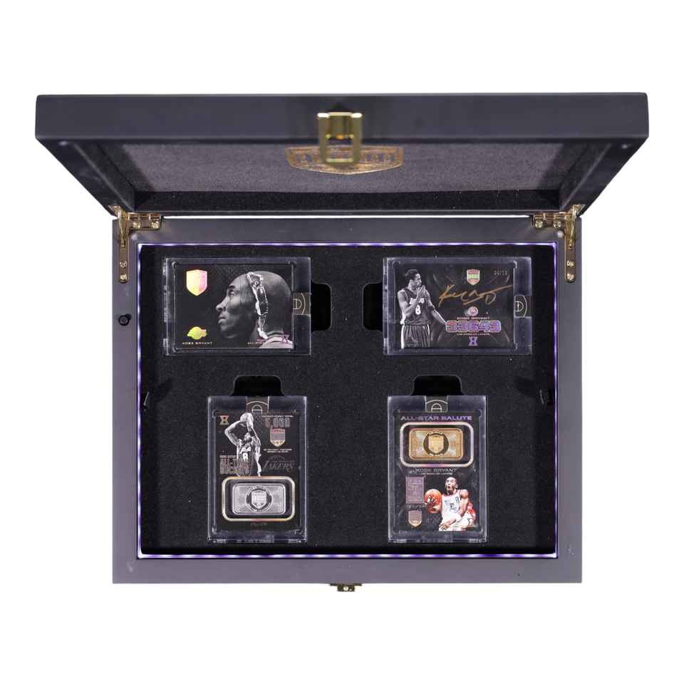 Lot(9) 2017 Panini Eminence Kobe Bryant Set Case w/ Diamond Autograph Tribute Cards