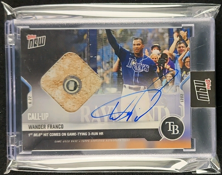 2019 Bowman Chrome Green Shimmer Refractor Wander Franco