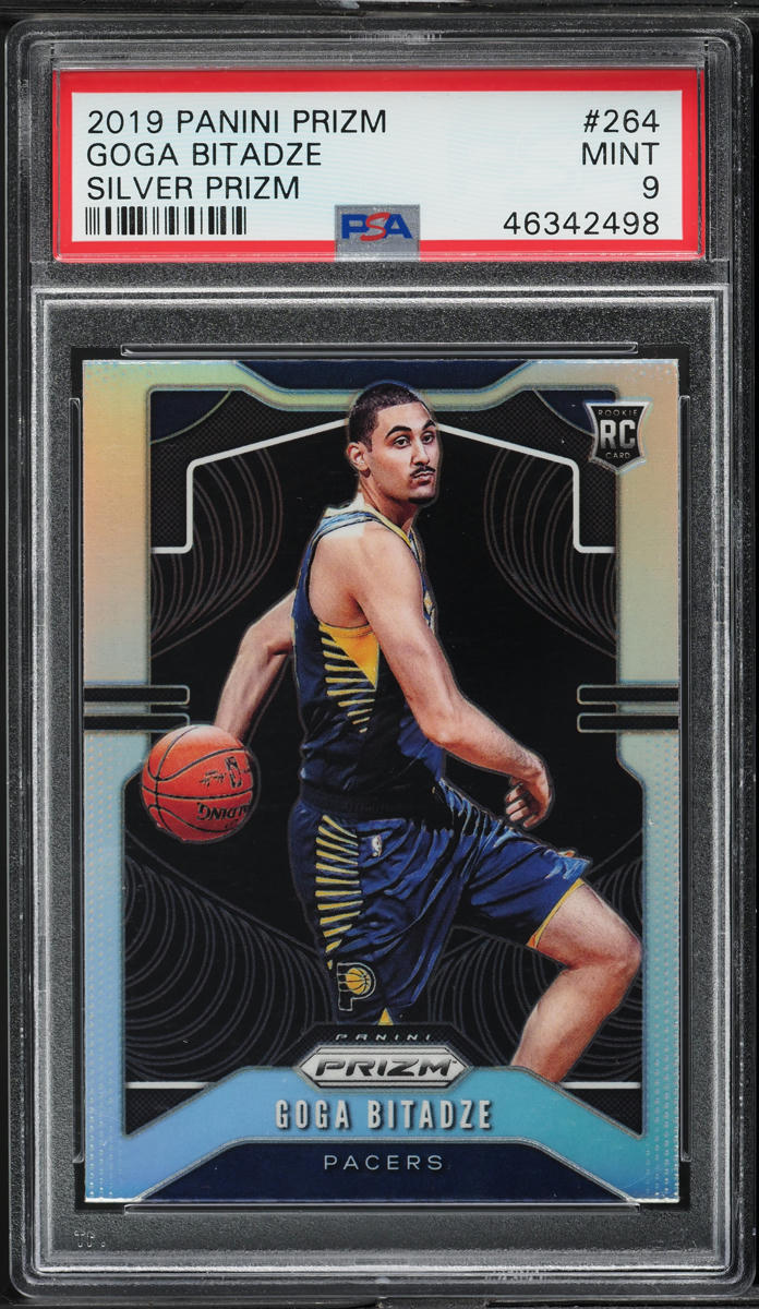 2019 Panini Prizm Silver Goga Bitadze ROOKIE #264 PSA 9 MINT