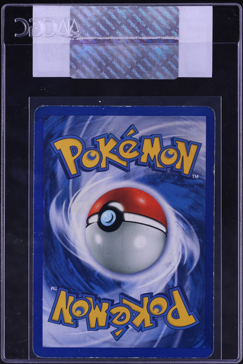2000 Pokemon Gym Challenge Sabrina's Gengar #29 CGC AUTH