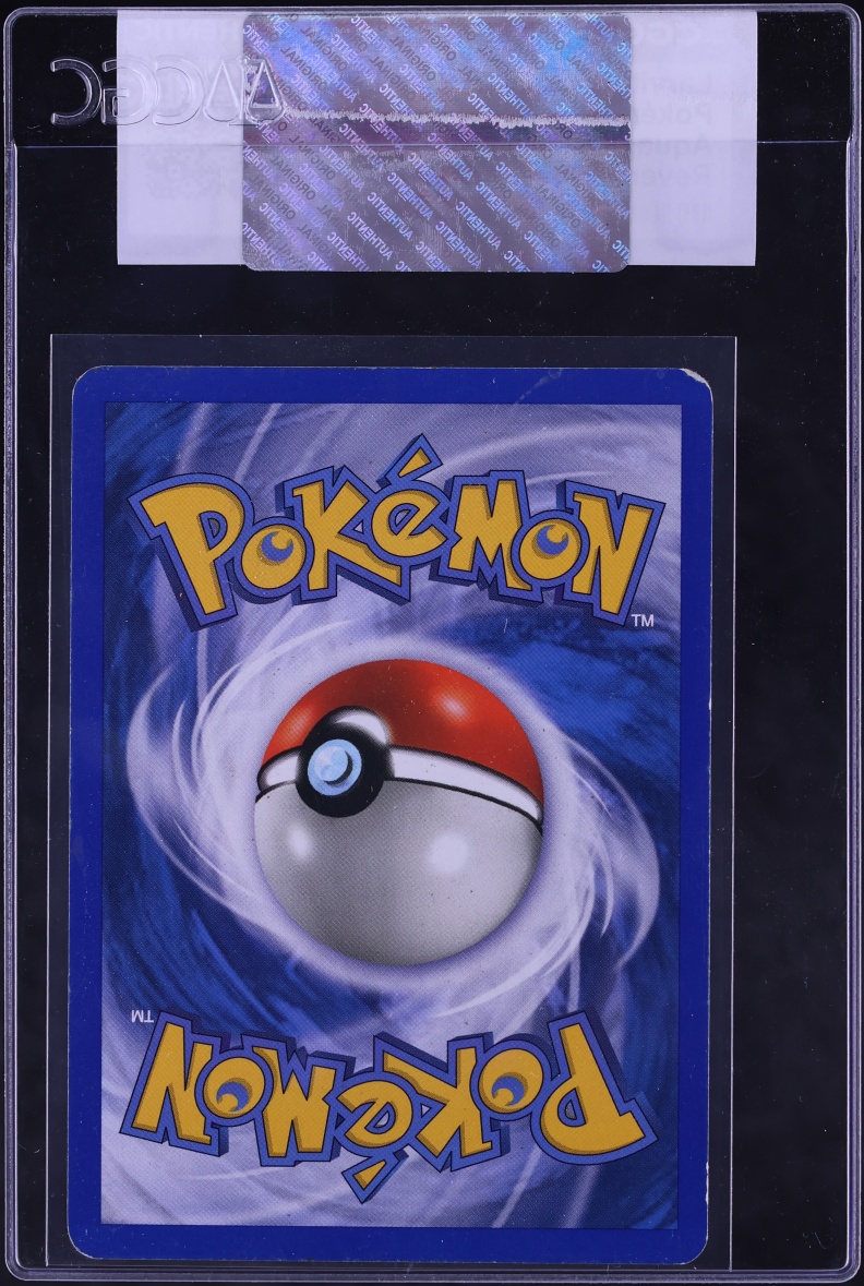 2003 Pokemon Aquapolis Reverse Holo Larvitar #89 CGC AUTH