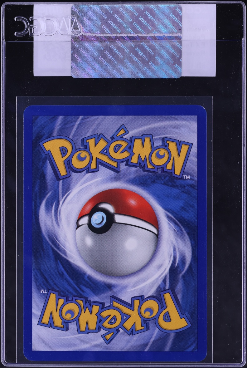 2004 Pokemon EX Team Magma Vs Team Aqua Reverse Holo Team Aqua's Poochyena #55 CGC AUTH