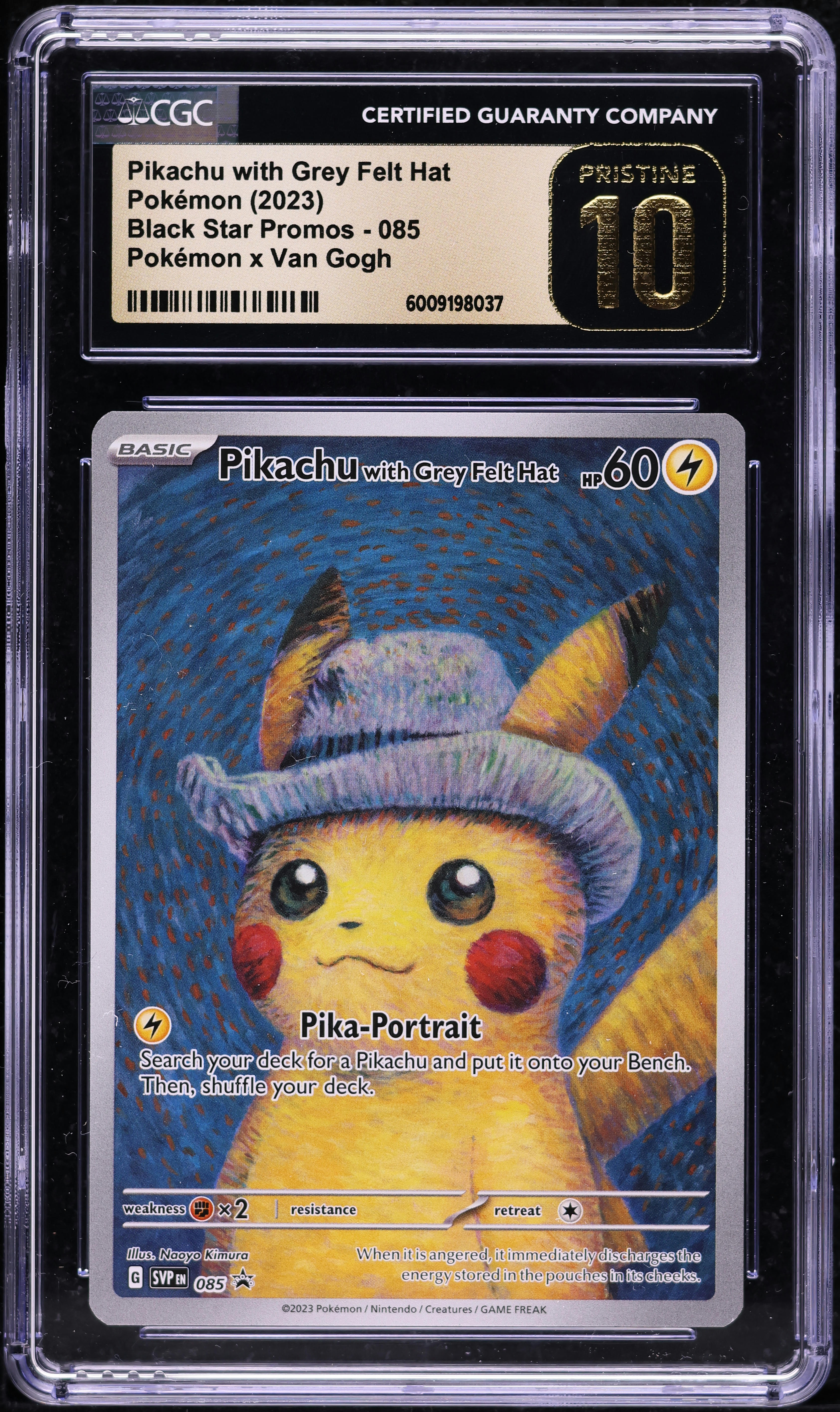 20000円スタート❗️ Pikachu with Grey Felt Hat PSA 10 GEM MINT Pikachu With Grey Felt Hat 085 Promo Card