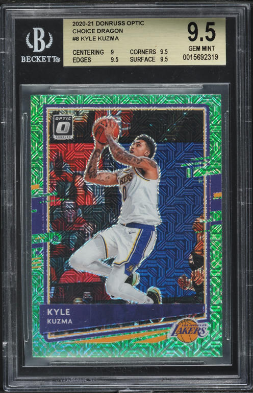 2020-21 Donruss Optic Target Box Set #8 Kyle Kuzma on Fanatics Collect