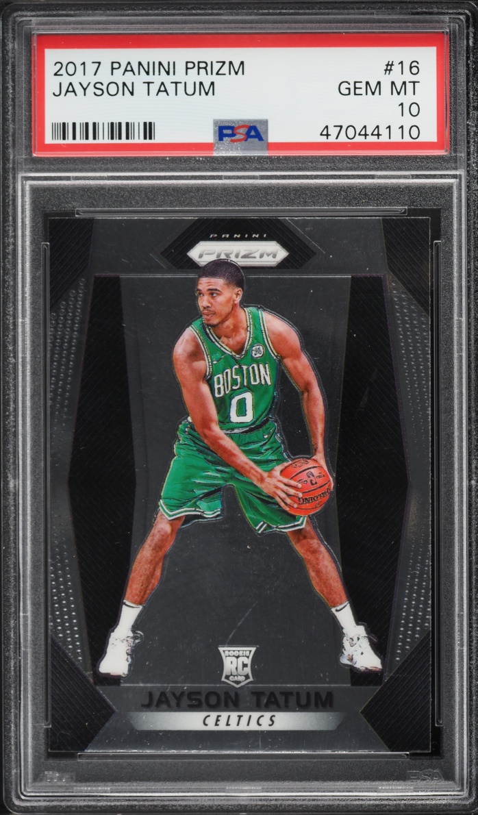 2017 Panini Prizm Jayson Tatum ROOKIE #16 PSA 10 GEM MINT