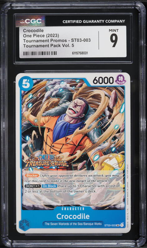 2023 One Piece Japanese Kingdoms Of Intrigue Alt Art Crocodile